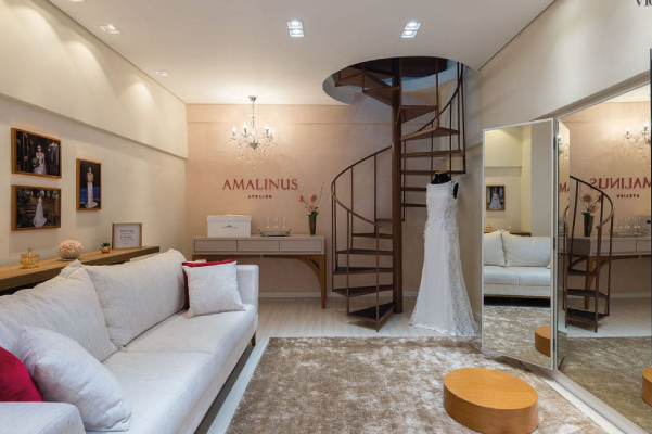 arquitetura comercial - reforma de loja de noivas